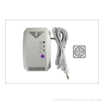 Semiconductor Combustible Gases / Co Carbon Monoxide And Gas Leaking Detector Lyd-706df
